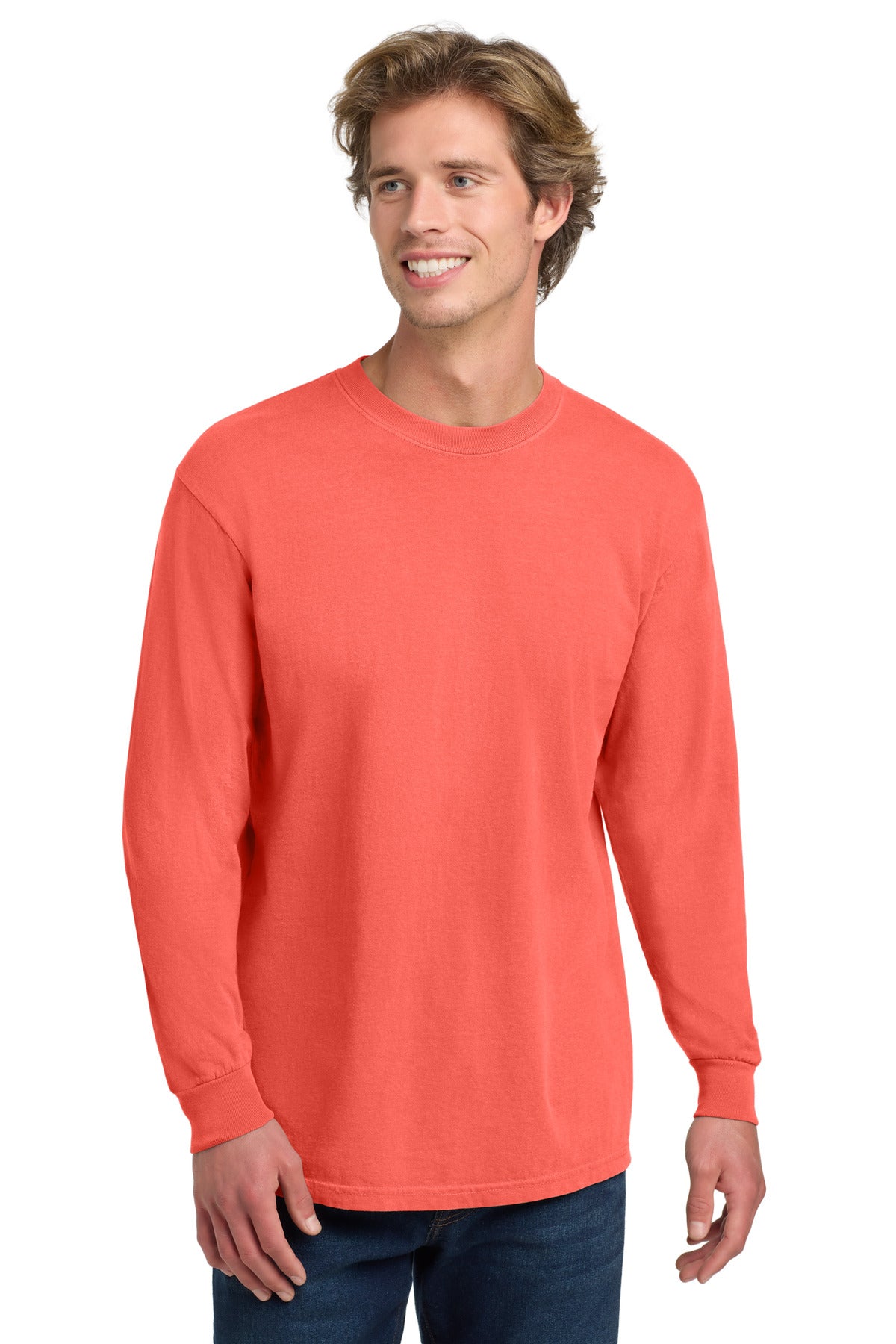 6014-NeonRedOrange-S