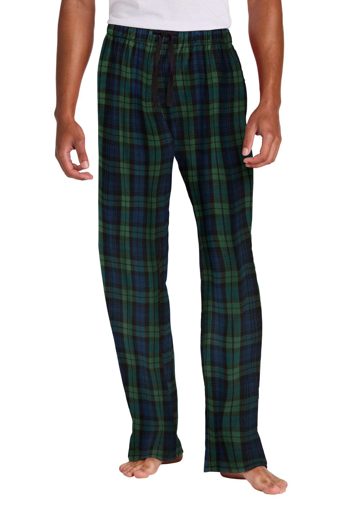 DT1800-ForestGreenTeamNavyBlackWatchPlaid-2XL