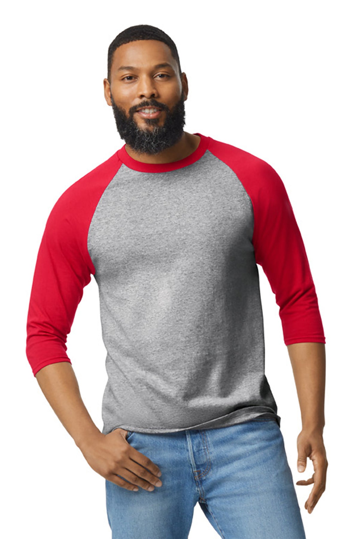 5700-SportGreyTrimRed-2XL