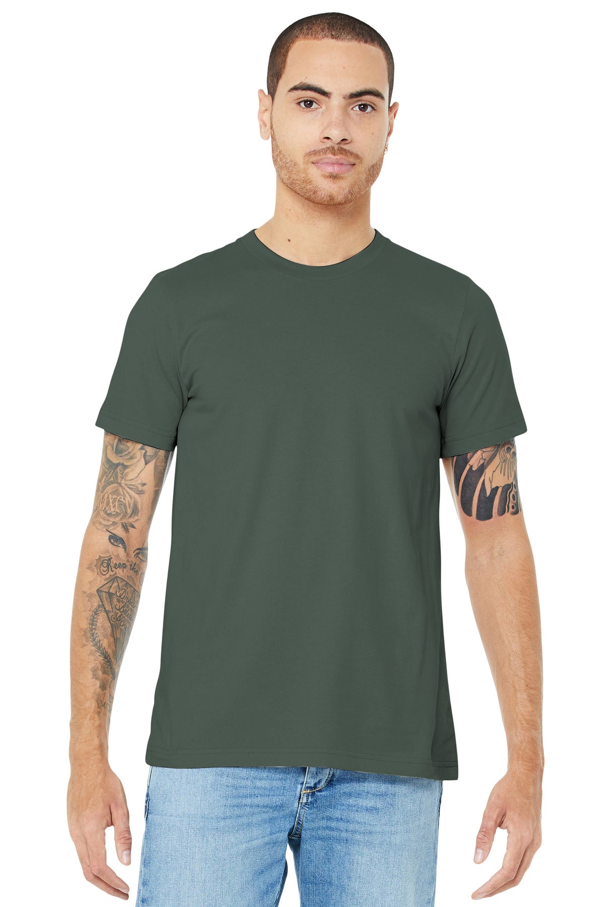 BC3001-MilitaryGreen-XS