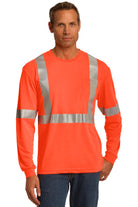 CS401LS-SafetyOrangeReflective-XS