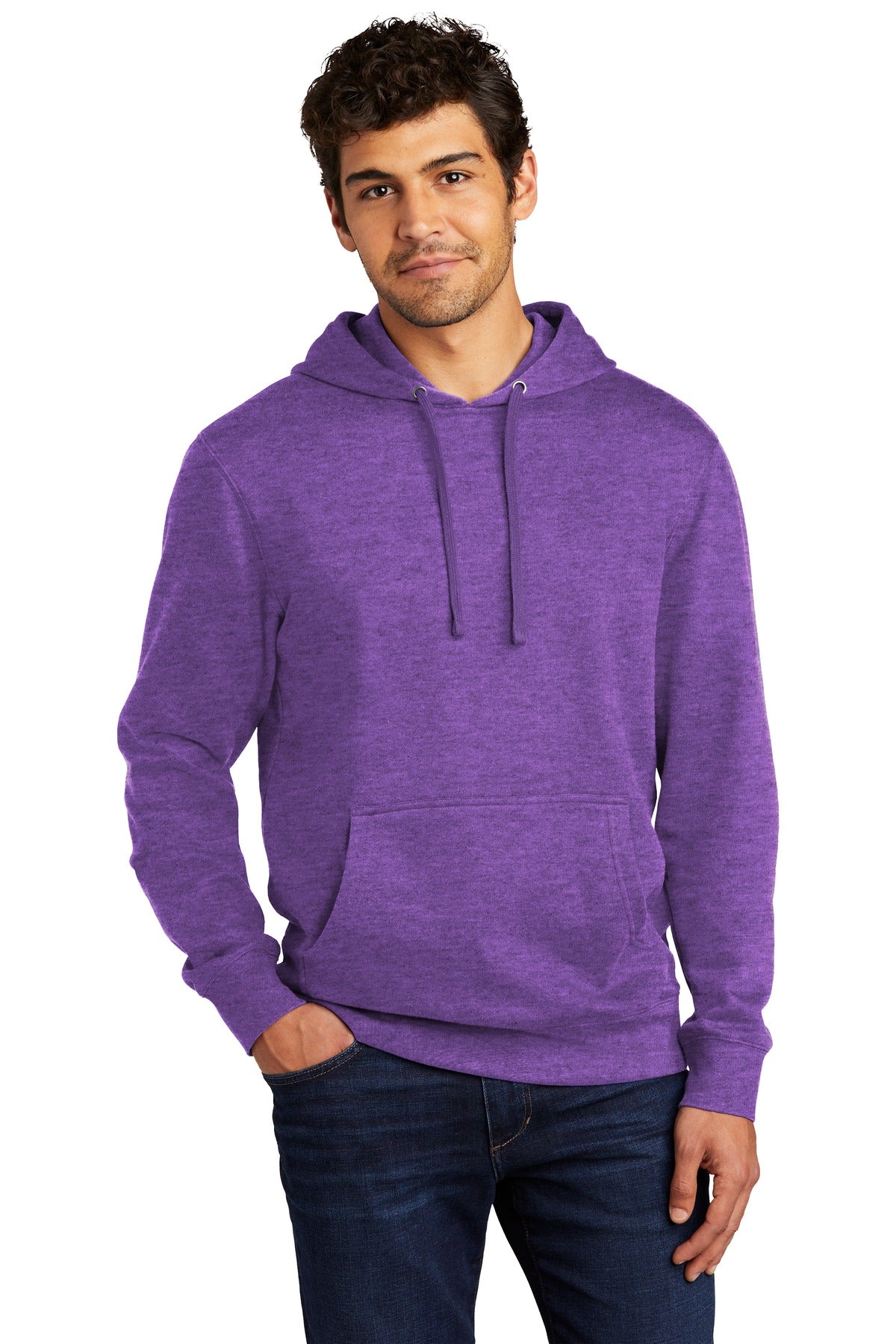 DT6100-HeatheredPurple-XS