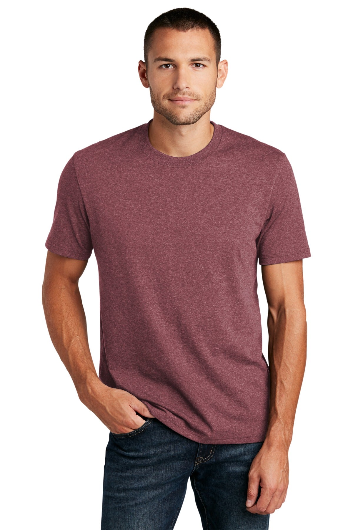 DT8000-MaroonHeather-2XL