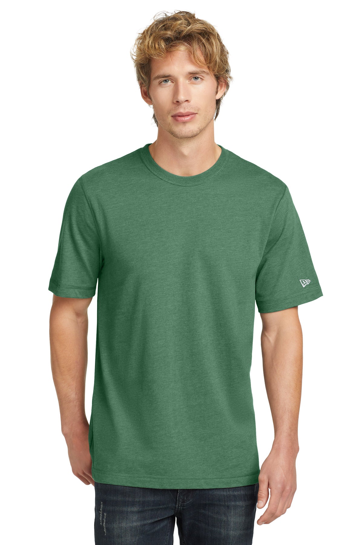 NEA120-DarkGreenHeather-XS