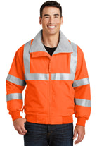 SRJ754-SafetyOrangeReflective-XS