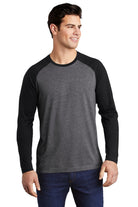 ST400LS-BlackTriadSolidDarkGreyHeather-XS