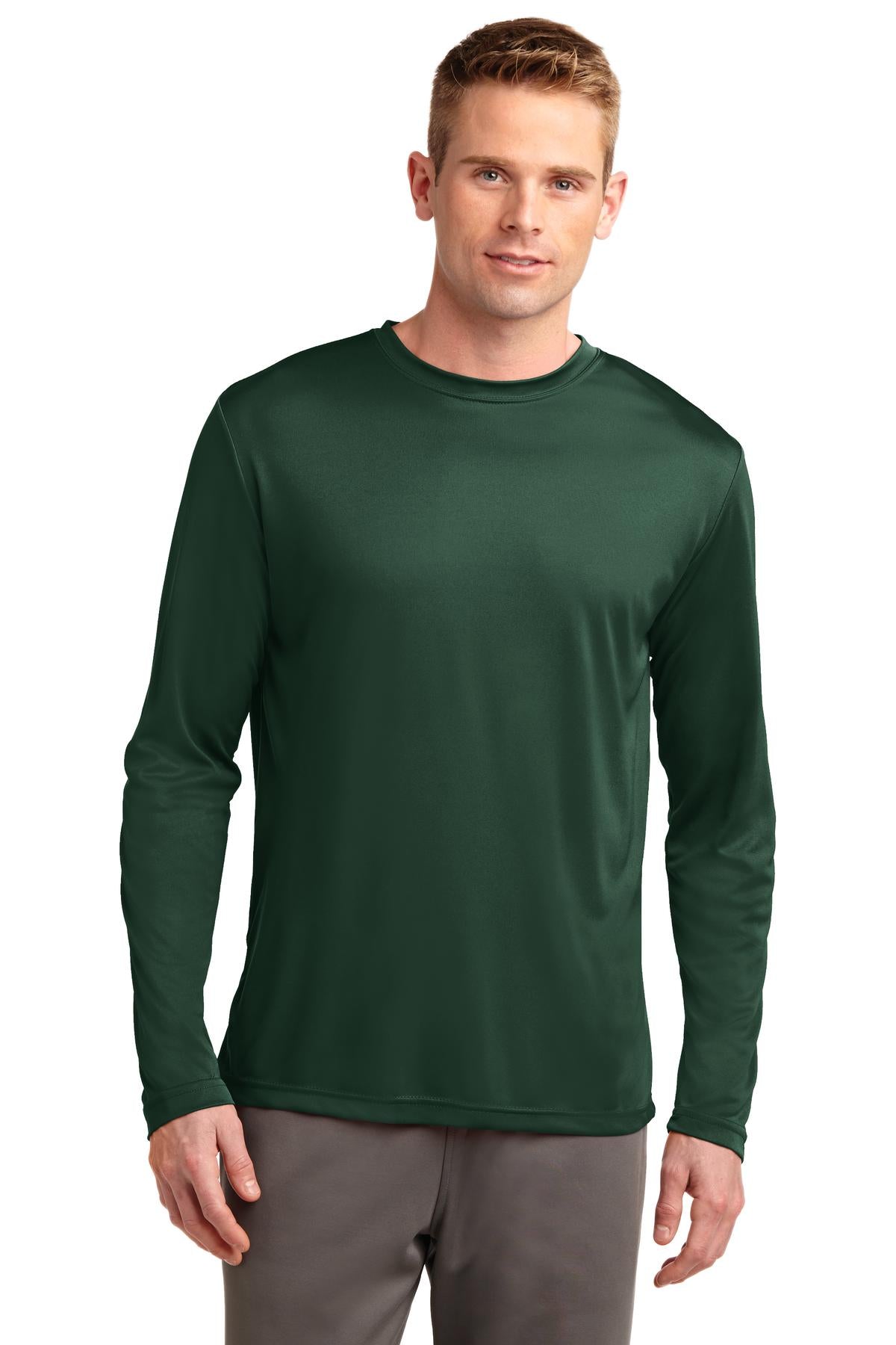 TST350LS-ForestGreen-L-Tall